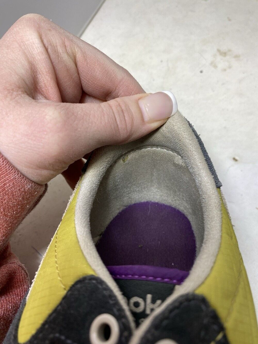 Reebok Sneakers Classic Alicia Keys Nylon Women’s Sz 8.5M - Picture 6 of 9